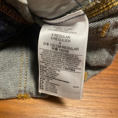 Gapkids デニム　ハーフパンツ　120cmの画像