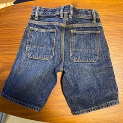 Gapkids デニム　ハーフパンツ　120cmの画像