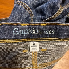 Gapkids デニム　ハーフパンツ　120cmの画像