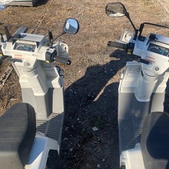 ホンダジャイロX　2台　TD 02 セルでエンジンかかりますの画像