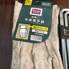 水平器、六角、手袋の画像