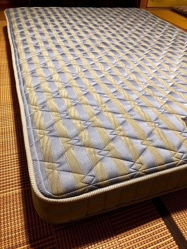 【定価20万円】フランスベッド 高密度スプリングマットレス｜ダブル｜日本製