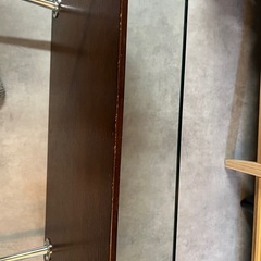 スタイリッシュセンターテーブル テーブル センターテーブル ローテーブル ガラス おしゃれ 棚付き 木製 収納 モダン スリム コンパクト 座卓 リビング 長方形 脚 スチールの画像