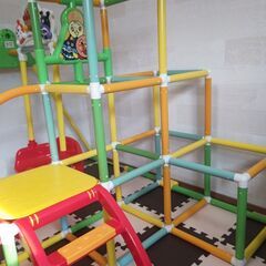 あんぱんまん　ジャングルジム　すべり台の画像