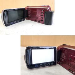 ジャンク扱い JVC デジタルビデオカメラ GZ-HM570-R レッド メモリームービー 現状品 札幌 北20条店の画像