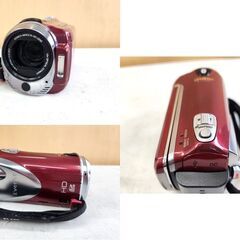 ジャンク扱い JVC デジタルビデオカメラ GZ-HM570-R レッド メモリームービー 現状品 札幌 北20条店の画像