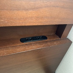 クイーンベッド　ベッドフレームの画像