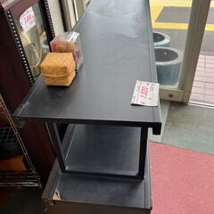 リサイクルショップどりーむ鹿大前店　No.3793　テレビ台　黒色　破損有の画像