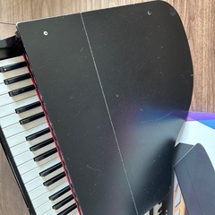 カワイ　ミニピアノ　黒の画像