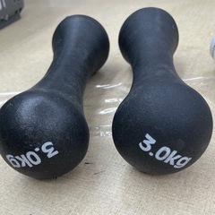 【ドリーム池田店♪ジモティ割対象品】鉄アレイ　3kg【99680000040429】の画像