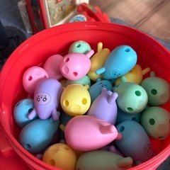 廃盤　のびのびキッズ　たまごブロックの画像