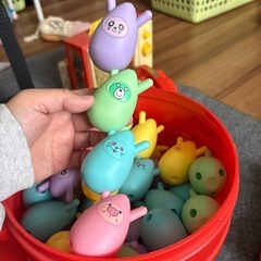 廃盤　のびのびキッズ　たまごブロックの画像