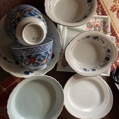 皿 カレー皿 茶碗 まとめ受け取り無料です