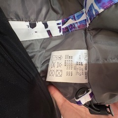 スキーウェア　キッズ　120 調整可の画像