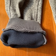 140cm 裏起毛あったかパンツ👖の画像