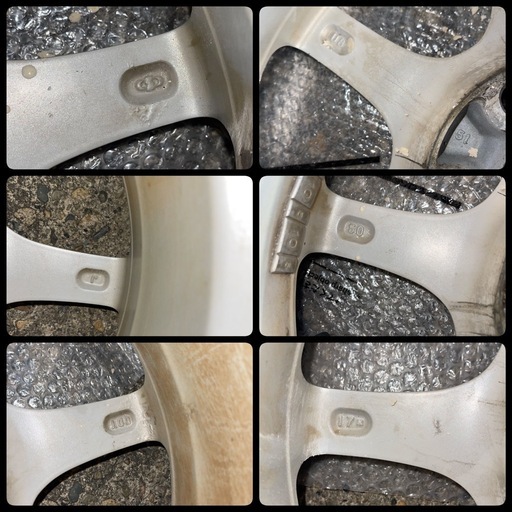 ★★★美品TOYOTA純正ホイール 215/55R17 17インチ17x7.J スタッドレスタイヤ&ホイール4点YOKOHAMA STUDLESS ICE GUARD 5〜6割山