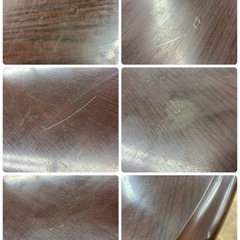 ジモティー限定価格！S251 ⭐ IDC大塚家具購入品 輸入家具 大人気モデル５点セット 人気の猫足 幅160cm USEDの画像