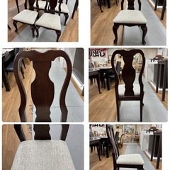 ジモティー限定価格！S251 ⭐ IDC大塚家具購入品 輸入家具 大人気モデル５点セット 人気の猫足 幅160cm USEDの画像