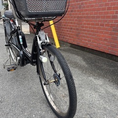 BRIDGESTONE アンジェリーノ電動アシスト自転車 前面バスケット付きの画像