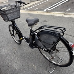 BRIDGESTONE アンジェリーノ電動アシスト自転車 前面バスケット付きの画像