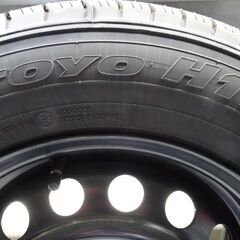 プロボックス純正タイヤ・ホイール（155/80R14）2025年製造　走行600㎞程度の画像