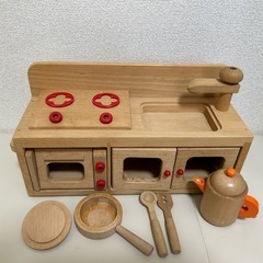 子供用キッチン　おもちゃの画像