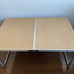 コールマン　折り畳み　テーブル　キャンプの画像