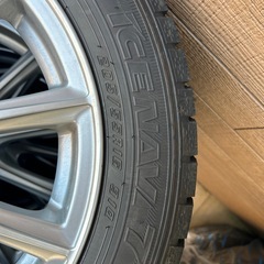 プリウス 205/55R16 スタッドレス 2022年製 ホイール付きの画像