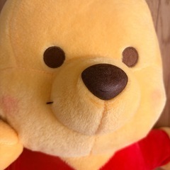ほぼ新品☆くまのプーさんBIGぬいぐるみ★ビッグ大きいぬいぐるみ★ディズニーくまのプーさんの画像