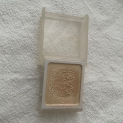 美品★無印良品★UVベースブルーUVプレスパウダーアイカラーゴールド３点セットの画像