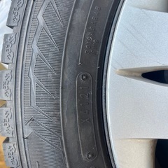引渡し決定　フィット純正スタッドレスの画像