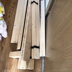 美品セミダブルスノコの画像