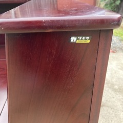 karimoku コーナーテーブル　の画像