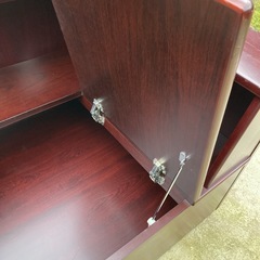 karimoku コーナーテーブル　の画像