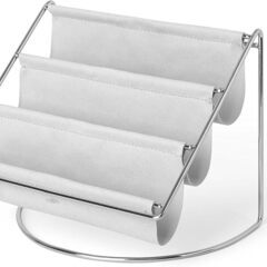 umbra（アンブラ）リモコンラック 多機能収納 卓上オーガナイザー HAMMOCK（ハンモック）S グレー 21009653918の画像