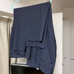 オリヒカビジネススーツ＋パンツ2着（ネイビー)の画像