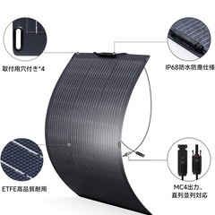 ALLPOWERS SF100 ソーラーパネル フレキシブル 100Wの画像