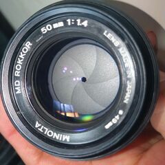 MINOLTA MD ROKKOR 50mm F1.4の画像