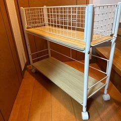 押入れ（クローゼット）収納ラック　横25.5cmの画像