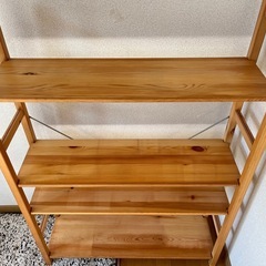 【受け渡し予定確定済み】無印良品｜パイン材ユニットシェルフ｜ナチュラル｜収納棚の画像