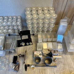 【菌糸プレス機付】昆虫飼育セット！ケース、産卵材、菌糸ボトルの画像