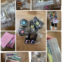 大量！ネイル用品の画像