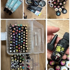大量！ネイル用品の画像