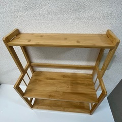 竹製キッチンラック　LITTLE TREE 
の画像