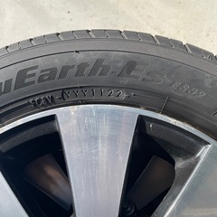155/65R14 タイヤ+ホイールセット ヨコハマブルーアース  の画像