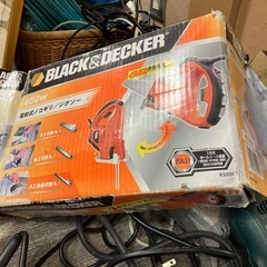 ブラックアンドデッカー コード式 電動式ノコギリ/ジグソー　KS900G 刃無しの画像