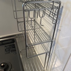 【美品】コンロラック　キッチンラック　の画像