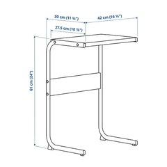 IKEA サイドテーブルの画像