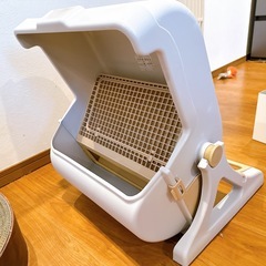 猫　半自動トイレの画像