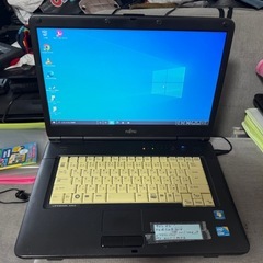 富士通　A550 Windows10ノートpc 格安　　(c20)の画像